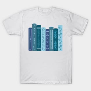 Blue Bookshelf T-Shirt